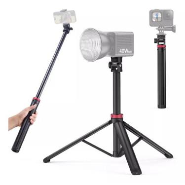 Imagem de Ulanzi Mt-79 Tripé De Luz 2m Ball Head Portátil Alumínio Led, Preto