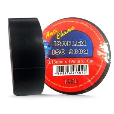 Imagem de Fita isolante isoflex 10 metros - 0,13mm x 19mm x 10m