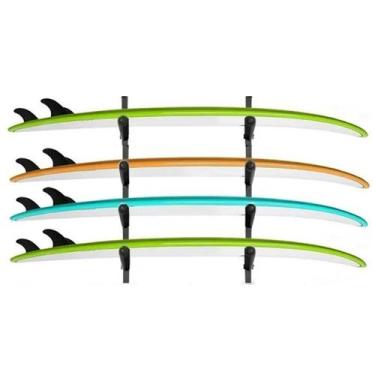 Imagem de Suporte Prancha De Surf Inclinado Xproshape Para 4 Pranchas, Racks de 