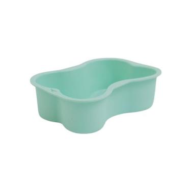 Imagem de forma de silicone para bolo formato osso para cães e gatos pet - oikos