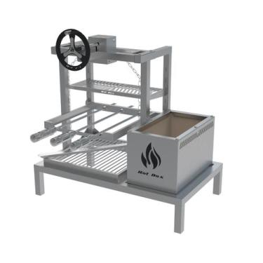 Imagem de Parrilla para Churrasqueira de Alvenaria com Elevação - Linha Premium 