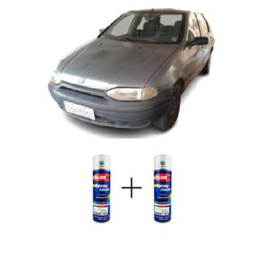 Imagem de Spray automotivo cinza trend + verniz spray 300ml - Sherwin Williams