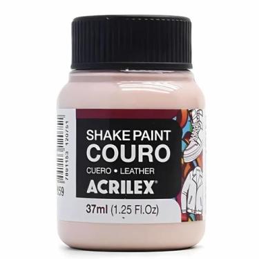 Imagem de Tinta p/ couro shake paint 37ml acrilex escolha a cor, 859 AREIA ROSAD