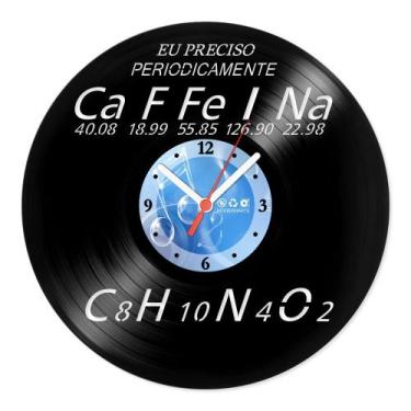 Imagem de Relógio De Parede Disco Vinil Profissões - Tabela Periódica - VPR-026 