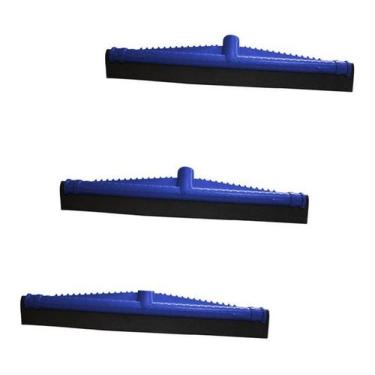 Imagem de Rodo Duplo De Plástico Para Piso De 40cm Sem Cabo Kit 3 - Todas, Rodo 