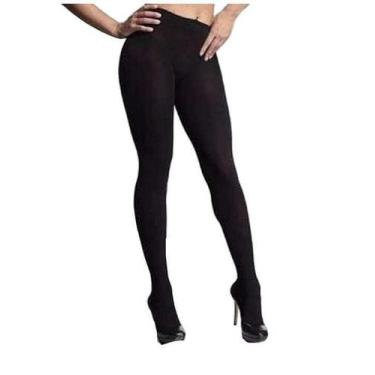 Imagem de Meia Calça da Lupo Lã Acrílico 5805 Inverno, Preto, M