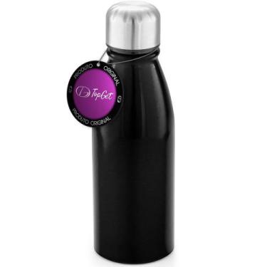 Imagem de Squeeze Alumínio 500 ml Wave TopGet, Preto