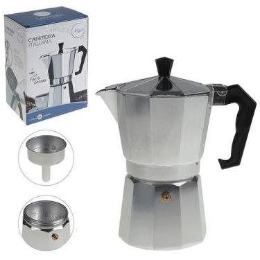 Imagem de Cafeteira Italiana Moka Premium 6 Xícaras Original Inmetro - Art House