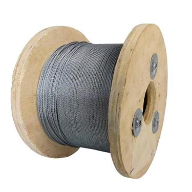 Imagem de Bobina 250M Cabo 1/16 De Aço Galvanizado 1,59mm AF 6x7 - Starfer