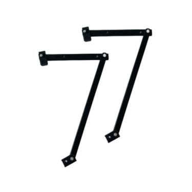 Imagem de Braço maxim-ar 50cm/500mm janela linha suprema preto par al - VCB