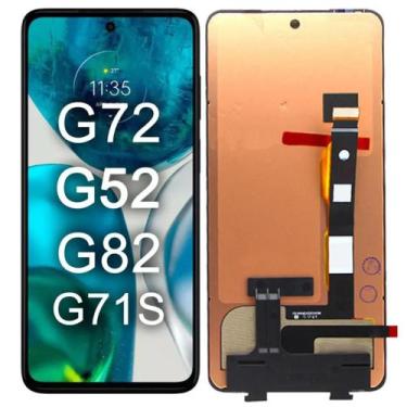 Imagem de Tela Display Lcd Touch Para Moto G52 5g Sem Aro Nacional - Inova