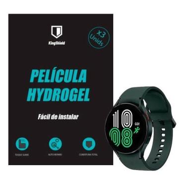 Imagem de Película Galaxy Watch 4 44MM Kingshield Hydrogel (3x Unid Tela)