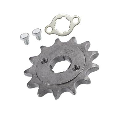 Imagem de Partuto 1 conjunto 520 estilo 13 dentes 20 mm ID motocicleta dianteira motor roda dentada apto para 50cc 70cc 110cc 125cc motocicleta Dirt Pit Bike Mini bicicleta ATV substituição