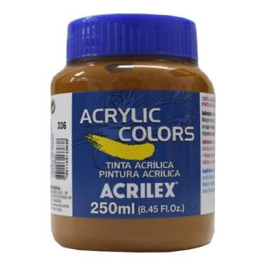 Imagem de Tinta Acrylic Colors 250ml G1 336-terra S. Acrilex, 336 - TERRA DE SIE