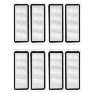 Imagem de Kit de acessórios de aspirador de pó compatível com Dreame L20 Ultra / L30 Ultra / X20 Pro Plus, peças de substituição de aspirador de pó robô vassoura (8 filtros)