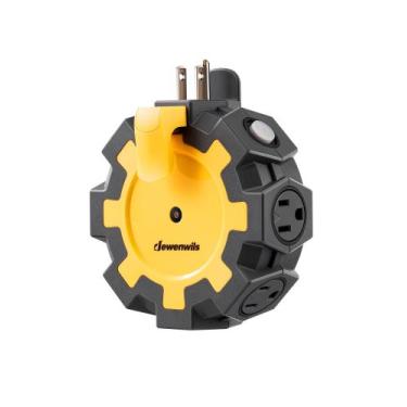 Imagem de Hub de alimentação DEWENWILS Heavy Duty 6 Outlet com disjuntor