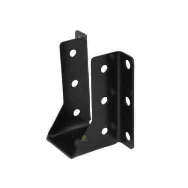 Imagem de Suporte Viga Parede Pergolado Madeira 5x10 Aço Carbono - Genérico 