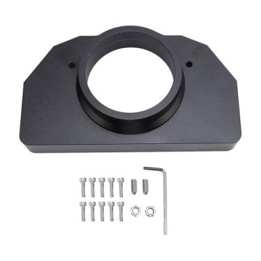 Imagem de Adaptador de Volante para G25 G27 G29 G920 G923, Assento do Rolamento do Suporte do Volante Assento do Rolamento do Suporte da Liga de Alumínio, Modificação do Jogo do Carro de (Preto)