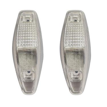 Imagem de Par Lanterna Teto Cabine Frontal Vw Delivery Novo Led 12V Cr