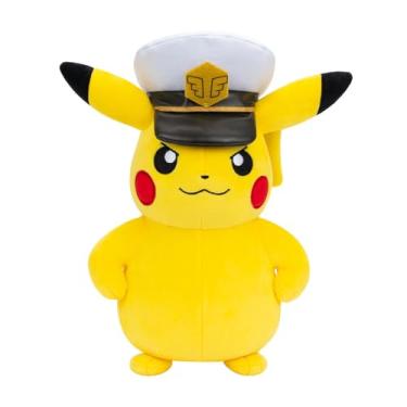 Imagem de Pelucia Capitao Pikachu 8", Pokemon, Sunny