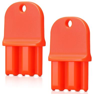 Imagem de Sunnychicc Pacote com 2 chaves de estação de mouse de substituição compatível com Protecta Evo Express Plastic Mouse Station Key Most Outdoor (laranja)