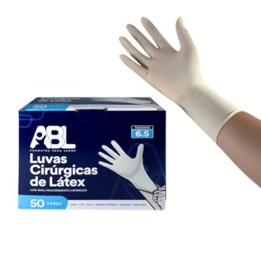 Imagem de KIT LUVA CIRÚRGICA ESTÉRIL COM PÓ ABL PREMIUM 50 PARES TAM: 7,5