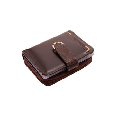 Imagem de Carteira Feminina em Couro Artlux 332, Cafe