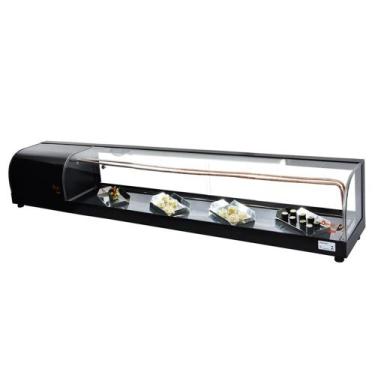 Imagem de B-VFRS1950 - Vitrine Refrigerada Sushi Beta 1,95m - 220V - Omega