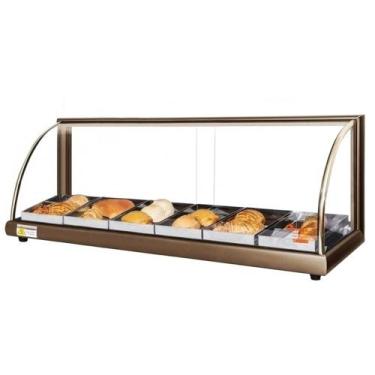 Imagem de A6 - Estufa Alfa para salgados de 6 bandejas Café - 127V - Omega