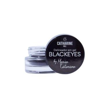 Imagem de Delineador em Gel Preto Maria Catarina Catharine Hill BlackEyes Alta C