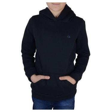 Imagem de Blusa Juvenil Masculina Ogochi Moletom Preta - 026496-Masculino