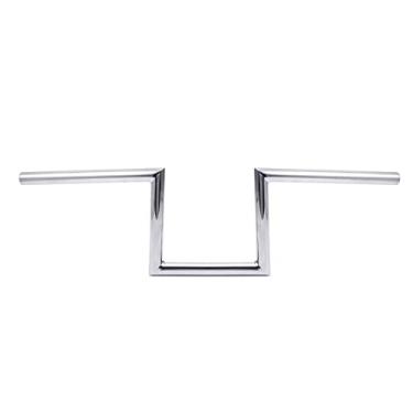 Imagem de CELOMT Guidão 8'' Rise 1'' Z Bar Ape Hanger Fit Harley Street Bob Sportster Xl 883 1200 Fat Boy Shadow Intruder Vulcan Road Star Drag Volusia Aplicação Personalizada Cromada