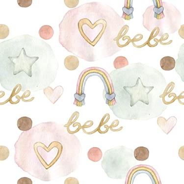 Imagem de Papel De Parede Adesivo Sala Iris Arco Lavável 12m