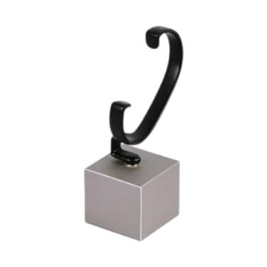 Imagem de UxicRuya Assista Display Stand Wristwatch Rack PU Couro Jóias Exibir Rack Rack Exibir rack para os membros da família da loja de , Cinza