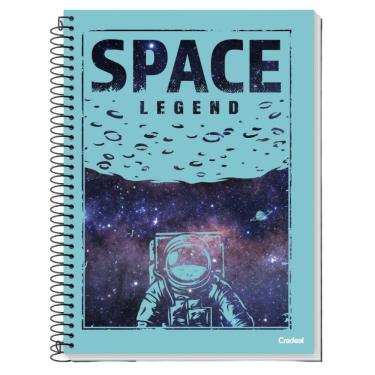 Imagem de Caderno Espiral Universitário 12 Matérias 240 Folhas My Collection Credeal Estampa 2