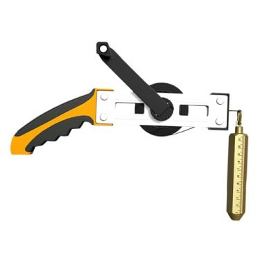 Imagem de Fenteer Fita métrica para tanque de óleo, régua métrica com prumo de latão, fita para embarcação, 20 Milhões