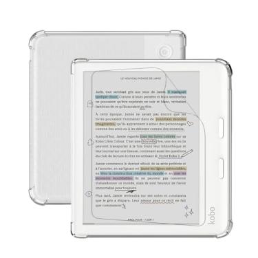 Imagem de Zcooooool Capa para Kobo Libra Color (não para Libra 2) cantos reforçados capa de 17,8 cm/capa cor libra transparente