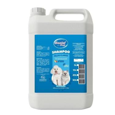 Imagem de Shampoo Cães e Gatos Genial Pelos Claros Frutas 5 Litros