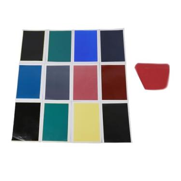 Imagem de AYNEFY de Gravura a de 12pcs Com de Marcação Colorido para Diodo CO2 Diodo Cerâmica de Vidro Metal Corte Artesanato DIY, Padrões Gravados Personalizados Em Metal, Vidro e