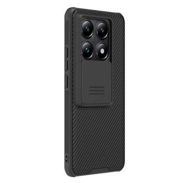 Imagem de Nillkin Capa Anti Impacto Camshield Pro Compatível com Xiaomi 14T Pro - Preto