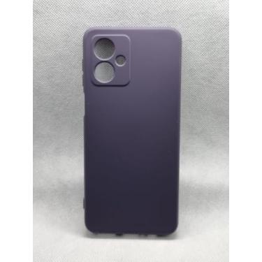 Imagem de Capa Silicone Aveludada Moto G54 (Uva)