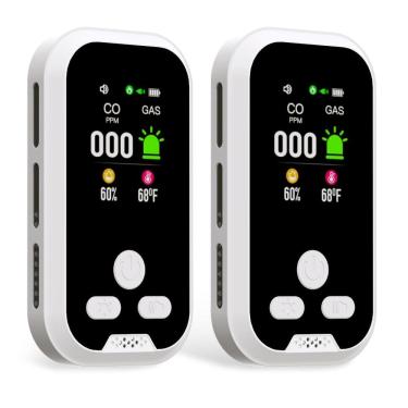 Imagem de Detector de monóxido de carbono IQYEF 4 em 1 com vazamento de gás natural