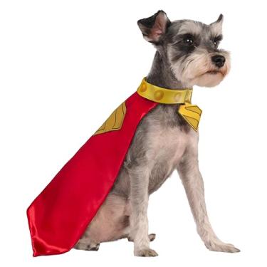 Imagem de Filme DC Superman (2025): Capa e coleira para animais de estimação Krypto da Rubies para cães ou gatos, extragrande