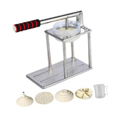 Imagem de ＫＬＫＣＭＳ Máquina de prensa manual para de frutas, extrator de, utensílio de cozinha de aço inoxidável, de frutas para uso comercial e, Cabeça Plana E Pontiaguda