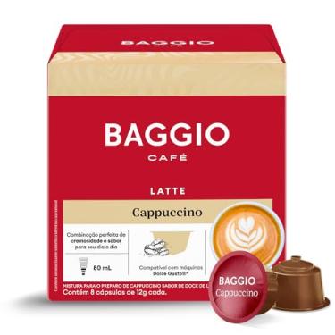 Imagem de Baggio Cápsulas De Cappuccino Compatível Com Dolce Gusto Contém 8 Cápsulas