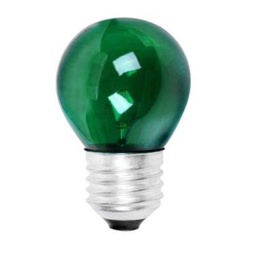 Imagem de Lampada Bolinha Decorativa Colorida Abajur Festa 15WX127V Mini Bulbo L