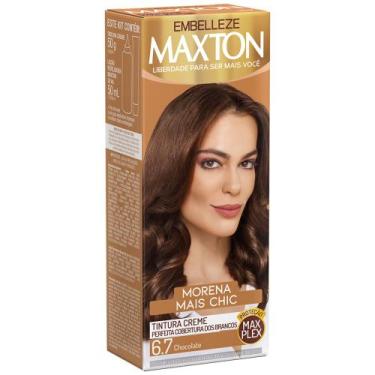 Imagem de Tintura de cabelo maxton embelleze 1 unidade-cor a excolher, 6.7 Choco