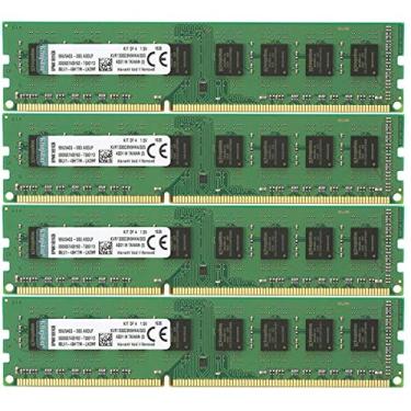 Imagem de Kvr1333D3N9Hk432G - Kit De Memórias Dimm DDR3 1333Mhz (4 De 8GB) 1,5V Para Desktop A = 30Mm