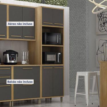 Imagem de Paneleiro com 2 Nichos 4 Portas Torino Valdemoveis