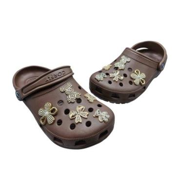 Imagem de Babuche Sandália em EVA Bottons e Pins Corfly 78 MCafeS10, 35/36